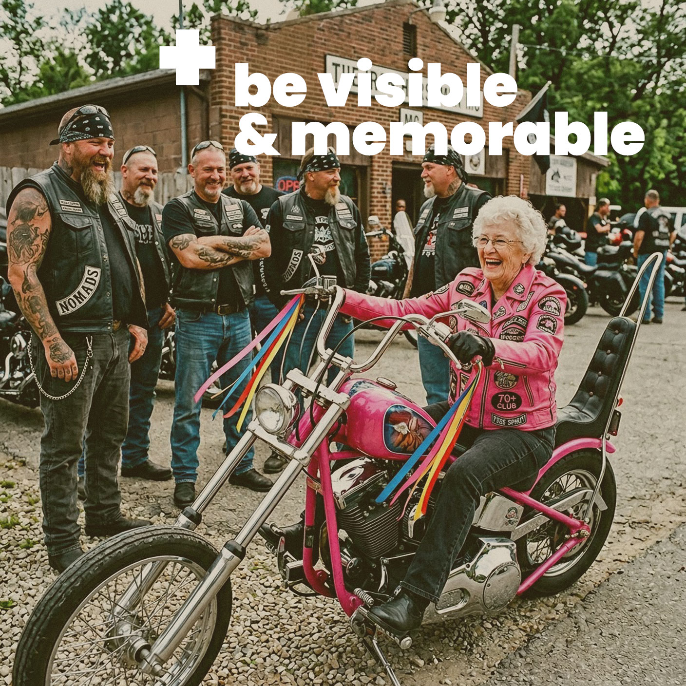 Be yourself and memorable